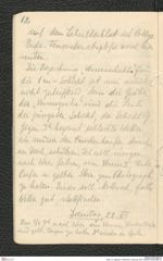 Seite 14, Tagebuch "Willendorf | Grabung 1927" (NHMW-PRAE-BBB-37)